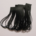 silicone legs black
